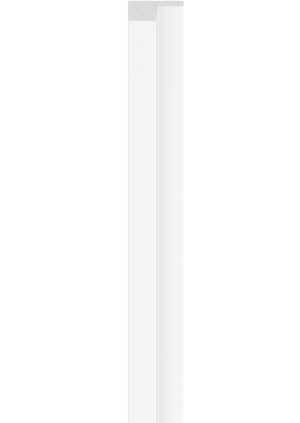 Рейка левая  для стеновой панели Linerio L-LINE WHITE