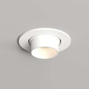 DK3120-WH Встраиваемый светильник, IP20, до 15 Вт, LED, GU5,3, белый, пластик