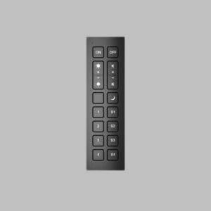 DK7302-BK Пульт управления Zigbee, алюминий, черный