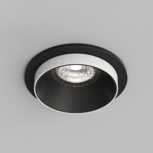DK2400-BK Встраиваемый светильник, IP 20, 50 Вт, GU10, черный, алюминий